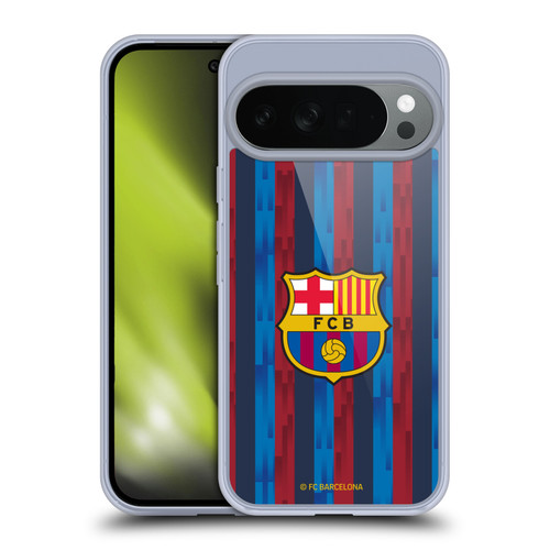 FC Barcelona 2022/23 Crest Kit Home Soft Gel Case for Google Pixel 10