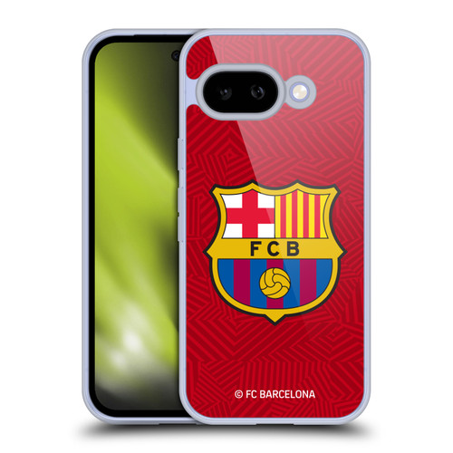 FC Barcelona Crest Red Soft Gel Case for Google Pixel 9A