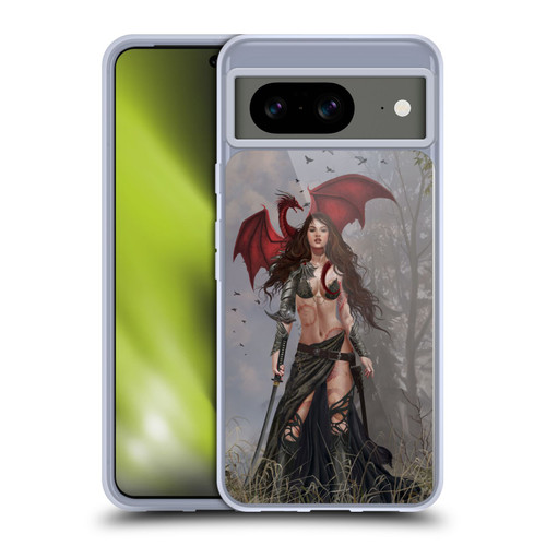 Nene Thomas Gothic Dragon Witch Warrior Sword Soft Gel Case for Google Pixel 8