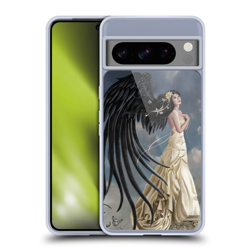 Nene Thomas Gothic Citrine Chrysanthemum Angel Soft Gel Case for Google Pixel 8 Pro