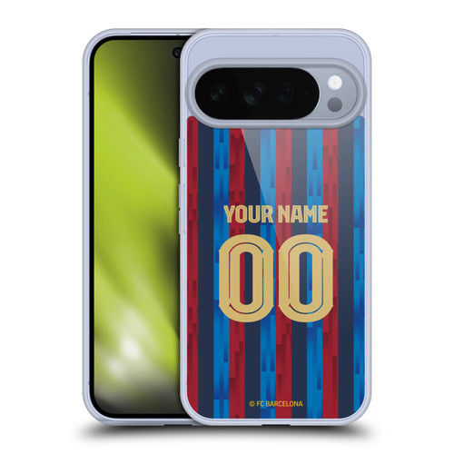 Custom Customised Personalised FC Barcelona 2022/23 Kit Home Soft Gel Case for Google Pixel 10 Pro XL