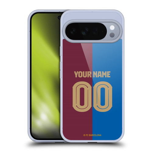 Custom Customised Personalised FC Barcelona 2024/25 Kit Home Soft Gel Case for Google Pixel 10 Pro XL