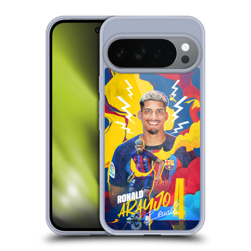 FC Barcelona 2022/23 First Team Ronald Araújo Soft Gel Case for Google Pixel 10