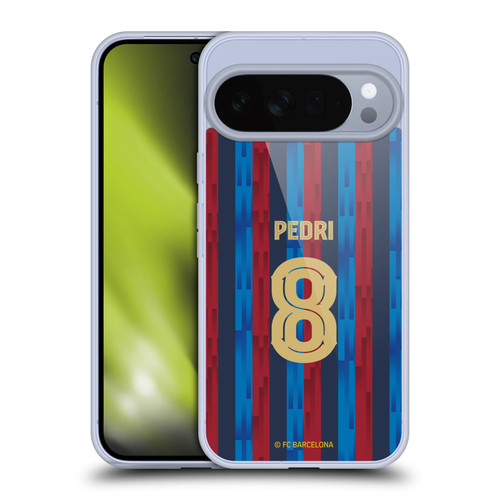 FC Barcelona 2022/23 Players Home Kit Pedri Soft Gel Case for Google Pixel 10 Pro XL