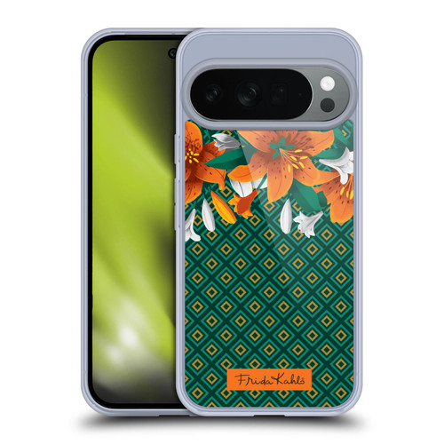 Frida Kahlo Flowers Lilies Soft Gel Case for Google Pixel 10