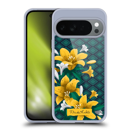 Frida Kahlo Flowers Yellow Lilies Soft Gel Case for Google Pixel 10
