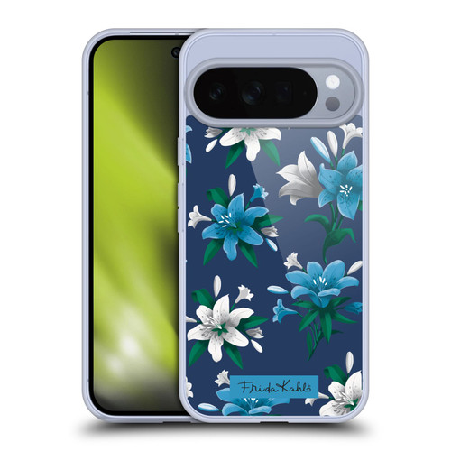 Frida Kahlo Flowers Blue Lilies Soft Gel Case for Google Pixel 10 Pro XL