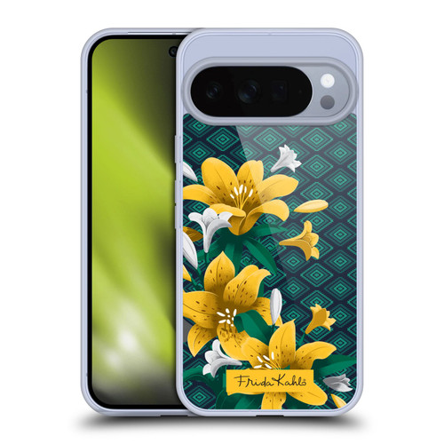 Frida Kahlo Flowers Yellow Lilies Soft Gel Case for Google Pixel 10 Pro XL