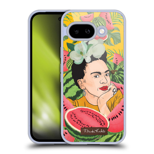 Frida Kahlo Portrait 3 Watermelon Soft Gel Case for Google Pixel 9A