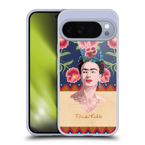 Frida Kahlo Portrait Red Soft Gel Case for Google Pixel 10 Pro XL