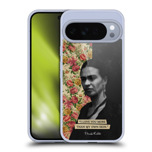 Frida Kahlo Portraits And Quotes I Love You Soft Gel Case for Google Pixel 10 Pro XL