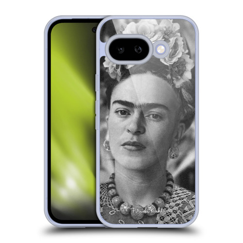 Frida Kahlo Portraits And Quotes Floral Headdress Soft Gel Case for Google Pixel 9A