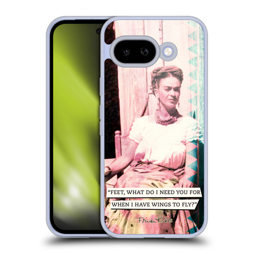 Frida Kahlo Portraits And Quotes Strange Soft Gel Case for Google Pixel 9A
