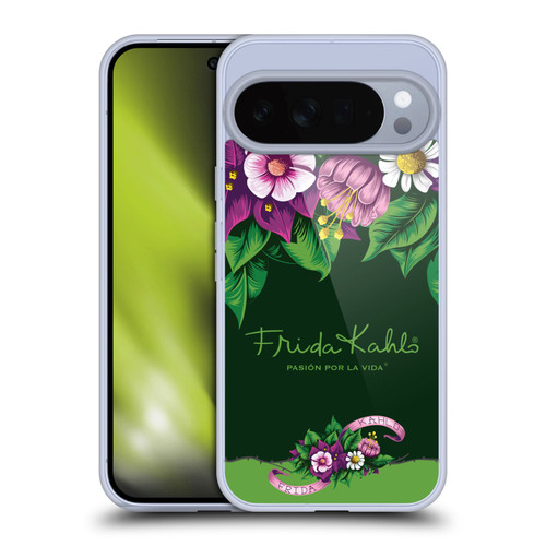 Frida Kahlo Purple Florals Blooms Soft Gel Case for Google Pixel 10 Pro XL