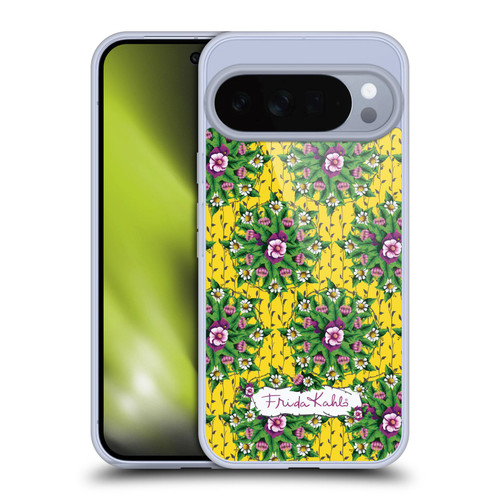 Frida Kahlo Purple Florals Mandala Soft Gel Case for Google Pixel 10 Pro XL