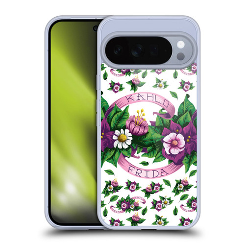 Frida Kahlo Purple Florals Ribbon Soft Gel Case for Google Pixel 10 Pro XL