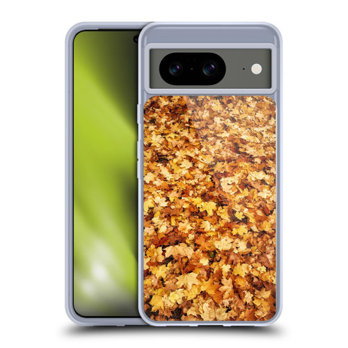 PLdesign Flowers And Leaves Fall Maple Soft Gel Case for Google Pixel 8