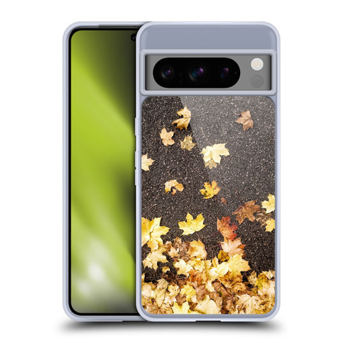PLdesign Flowers And Leaves Autumn Maple Soft Gel Case for Google Pixel 8 Pro