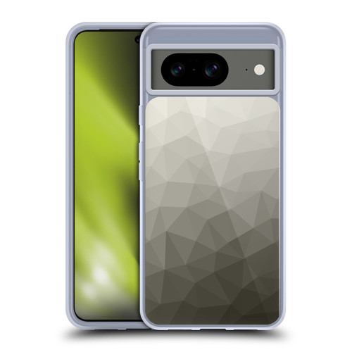 PLdesign Geometric Patterns Gray Gradient Mesh Soft Gel Case for Google Pixel 8