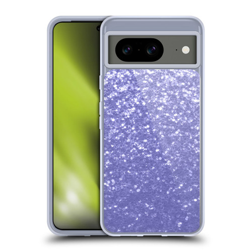 PLdesign Sparkle Prints Lavender Soft Gel Case for Google Pixel 8