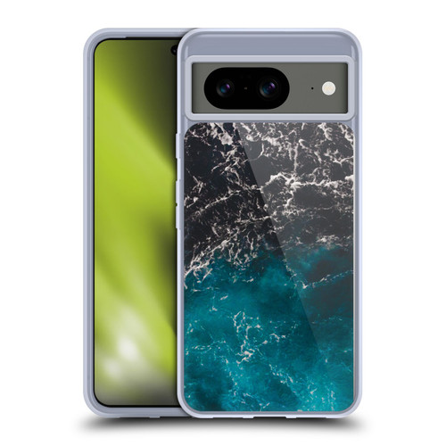 PLdesign Water Ombre Sea Soft Gel Case for Google Pixel 8