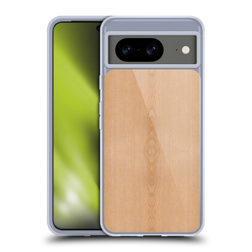 PLdesign Wood And Rust Prints Light Brown Grain Soft Gel Case for Google Pixel 8