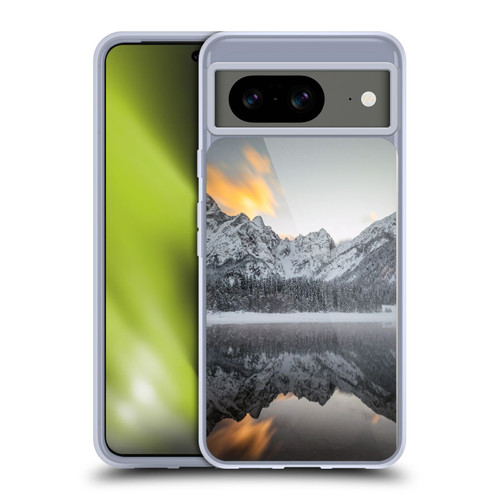 Patrik Lovrin Magical Lakes Sunset Clouds Over Mountains Soft Gel Case for Google Pixel 8