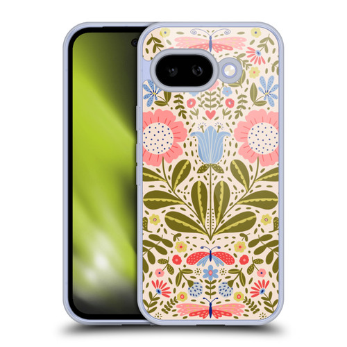 Gabriela Thomeu Floral Blooms & Butterflies Soft Gel Case for Google Pixel 9A