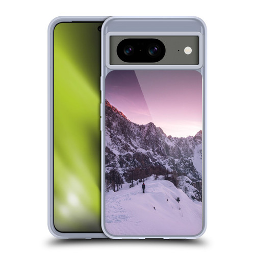 Patrik Lovrin Wanderlust Standing Winter Wonderland Soft Gel Case for Google Pixel 8