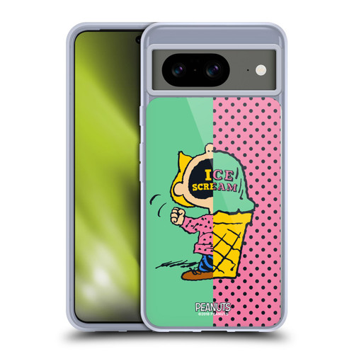 Peanuts Halfs And Laughs Sally Ice Cream Soft Gel Case for Google Pixel 8