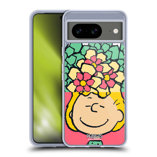 Peanuts Halfs And Laughs Sally Flowers Soft Gel Case for Google Pixel 8