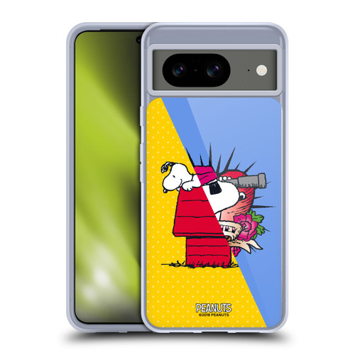Peanuts Halfs And Laughs Snoopy Pirate Soft Gel Case for Google Pixel 8