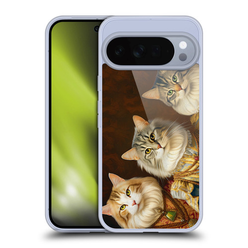 Michael David Ward Animals Fancy Cats Soft Gel Case for Google Pixel 10 Pro XL