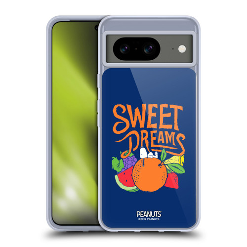 Peanuts Naturally Sweet Sweet Dreams Snoopy Soft Gel Case for Google Pixel 8