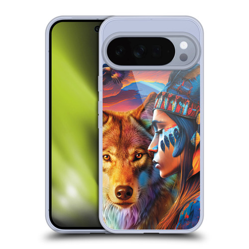Michael David Ward Animals Wolf Soft Gel Case for Google Pixel 10 Pro XL