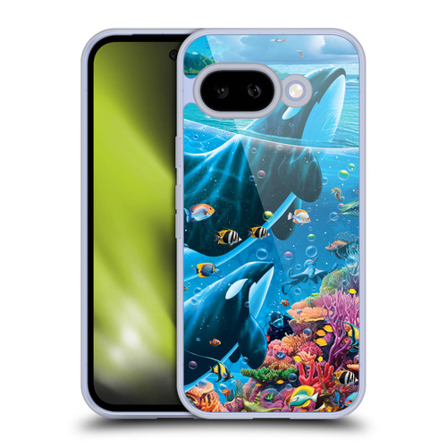 Michael David Ward Animals Sea Tales Soft Gel Case for Google Pixel 9A