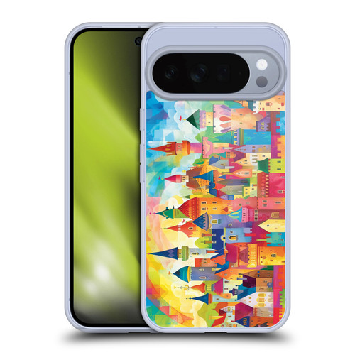 Michael David Ward Fantasy & Whimsical Fairy Tale Castles Soft Gel Case for Google Pixel 10 Pro XL