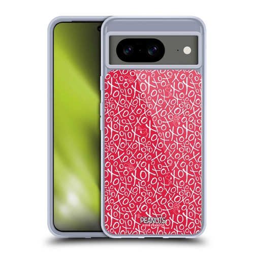 Peanuts Sealed With A Kiss Pattern Soft Gel Case for Google Pixel 8