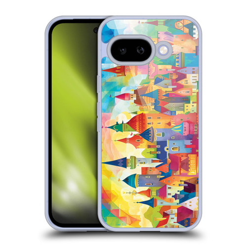 Michael David Ward Fantasy & Whimsical Fairy Tale Castles Soft Gel Case for Google Pixel 9A