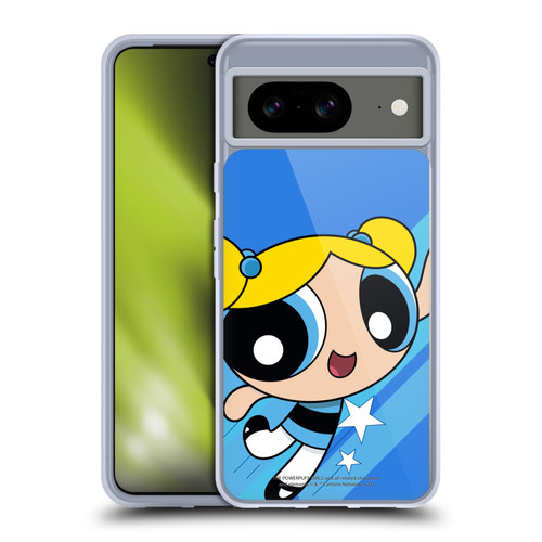 The Powerpuff Girls Graphics Bubbles Soft Gel Case for Google Pixel 8