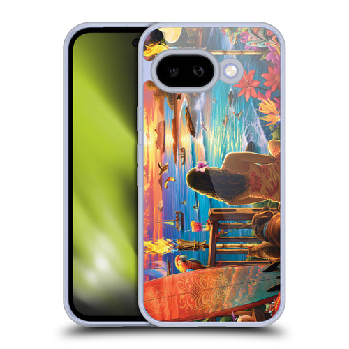 Michael David Ward Humor & Botanicals Paradise Soft Gel Case for Google Pixel 9A
