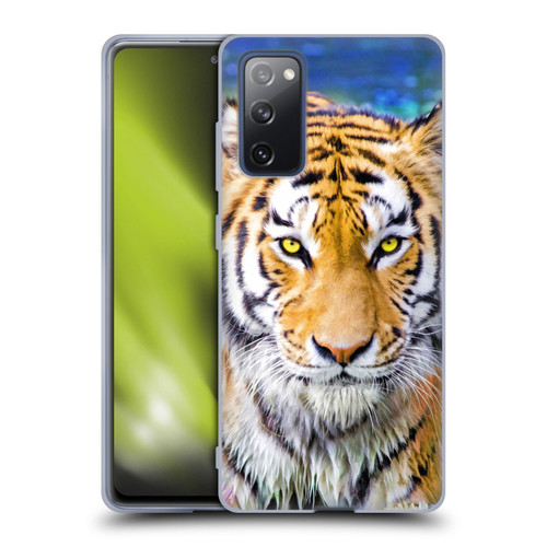 Aimee Stewart Animals Tiger and Lily Soft Gel Case for Samsung Galaxy S20 FE / 5G