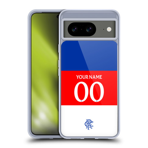 Custom Customised Personalised Rangers FC 2025/26 Kit Away Soft Gel Case for Google Pixel 8