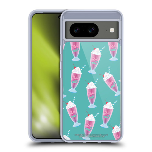 Riverdale Graphics 2 Pop's Milkshake Pattern Soft Gel Case for Google Pixel 8