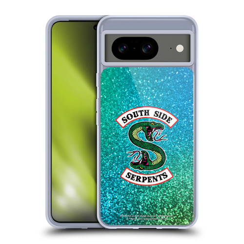Riverdale South Side Serpents Glitter Print Logo Soft Gel Case for Google Pixel 8