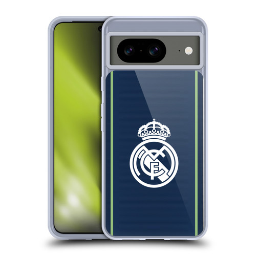 Real Madrid CF Badge Dark Blue Soft Gel Case for Google Pixel 8