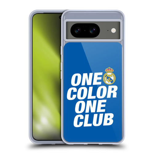 Real Madrid CF Origin One Color Soft Gel Case for Google Pixel 8