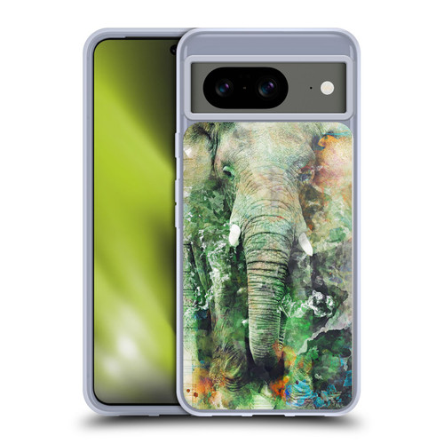 Riza Peker Animals Elephant Soft Gel Case for Google Pixel 8