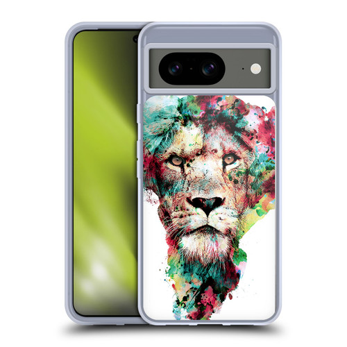 Riza Peker Animals The King Soft Gel Case for Google Pixel 8