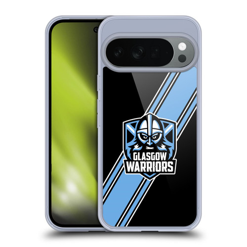 Glasgow Warriors Logo 2 Diagonal Stripes Soft Gel Case for Google Pixel 10